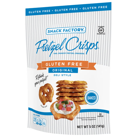 Snack Factory PRETZEL CRISPS ORIGINAL GLUTEN FREE