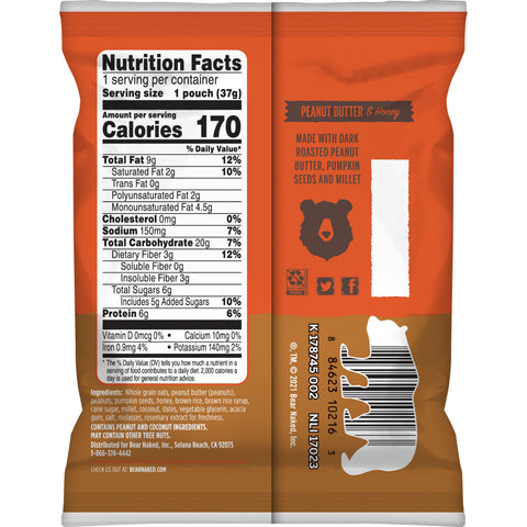 Bear Naked® ENERGY BITES PEANUT BUTTER