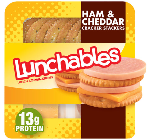 Lunchable Ham/cheddar Cracker