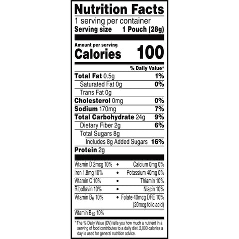 Kelloggs Froot Loops For Schools Cereal, 1 Ounce -- 96 per case.