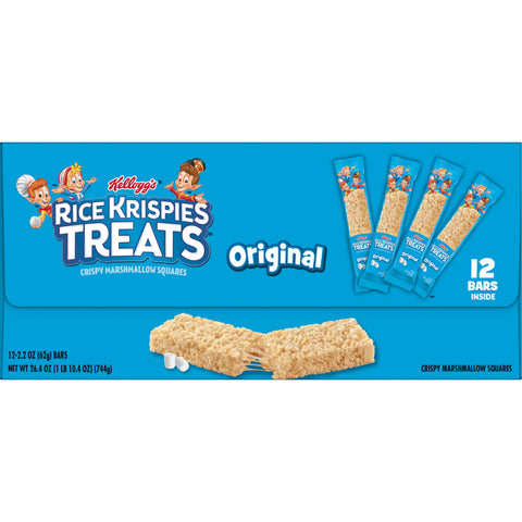 Snack Bar Rice Krispies Treat Original Square