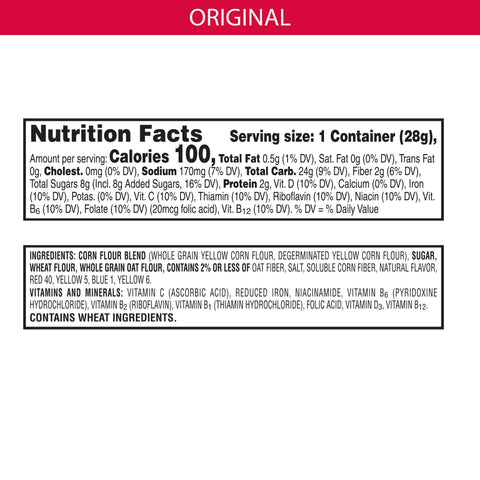 Kelloggs Froot Loops Reduced Sugar Whole Grain Cereal, 1 Ounce Bowl -- 96 per case.