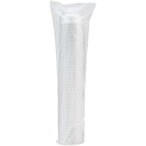 Swadley's BOWL FOAM WHITE SQUAT 8 OZ