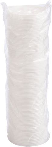 Lid White Lift N' Lock F/ Foam Cups & Containers 6-10 Oz