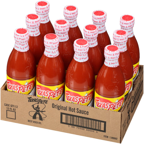 Texas Pete® SAUCE HOT GLASS BOTTLE