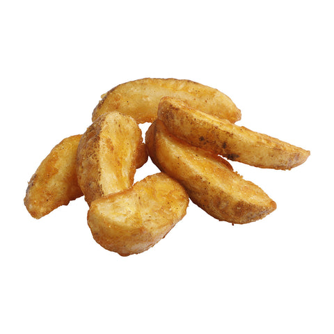 Simplot Seasonedcrisp Savory Batter 10 Cut Wedge French Fry, 5 Pound -- 6 per case.