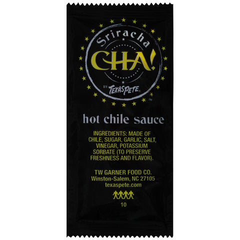 Texas Pete® SAUCE HOT CHA! SRIRACHA SINGLE SERVE PACKET