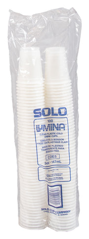Dart CUP POLYSTYRENE TRANSLUCENT 5 OZ