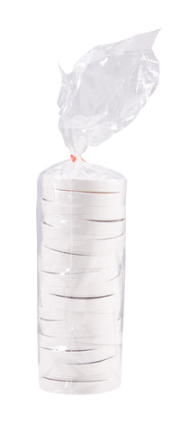 Dart Solo White Paper Tab Lid for 32 Ounce Food Container, 4.6 inch Dia -- 500 per case