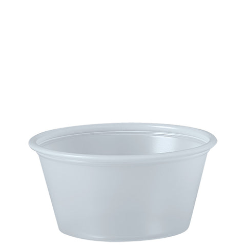 Cup Plastic Portion Souffle Translucent 2 Oz