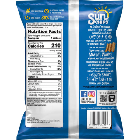 Sunchips® CHIP POTATO VARIETY PACK LARGE SINGLE SERVE