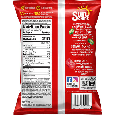 Chip Multigrain Snacks Garden Salsa Lss