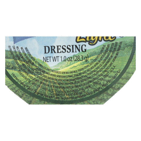 Dressing Ranch Original Light Single Serve Cup