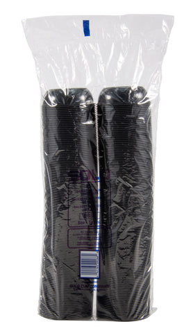 Solo Polystyrene Black Sauce and Sides Container, 5.5 Ounce -- 2500 per case