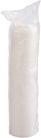 Dart White Cappuccino Sipper Cut Dome Lid Only -- 1000 per case