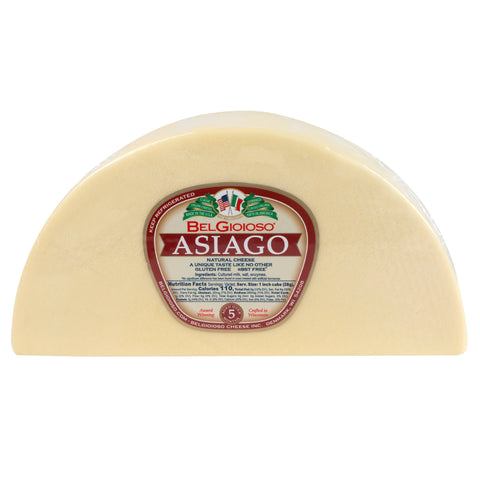 Cheese Asiago 1/2 Wheel