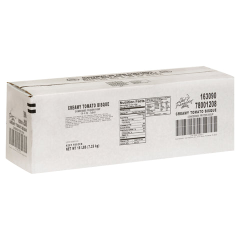 Chef Francisco Creamy Tomato Bisque Soup, 4 Pound -- 4 per case