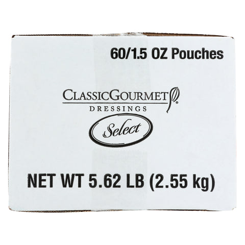 Classic Gourmet Select DRESSING VINAIGRETTE BALSAMIC SINGLE SERVE POUCH