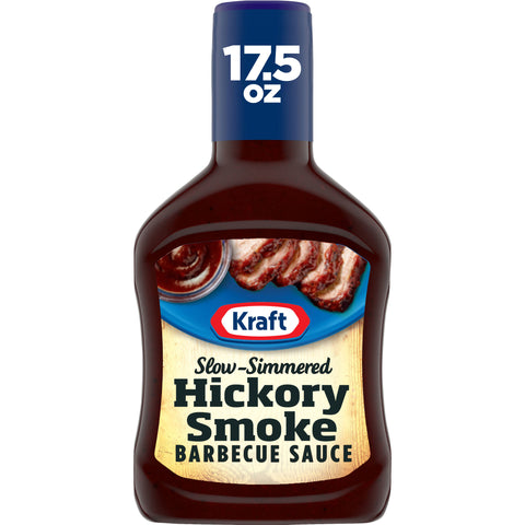 Kraft Hickory Smoke Barbecue Sauce, 1.093 Pound -- 12 per case.