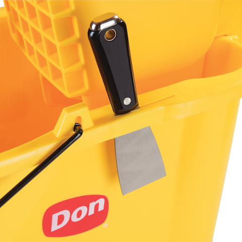 Don Brand BUCKET MOP COMBO W/ WRINGER YELLOW 35 QT