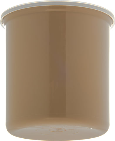 Carlisle CROCK POLY-TUF™ W/ LID BEIGE 2.7 QT