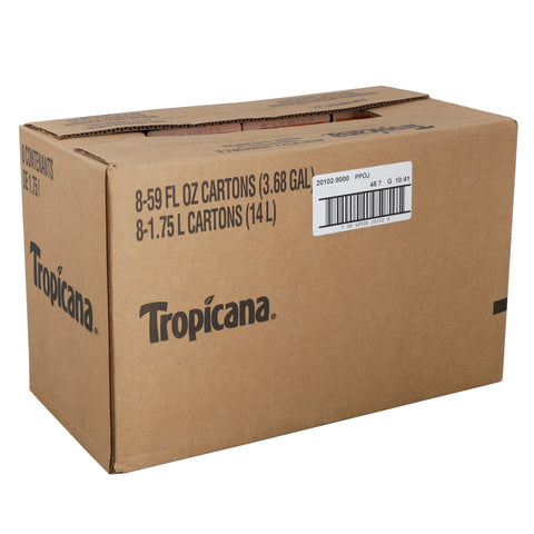 Tropicana Pure Premium Juicy Rewards No Pulp Original Orange Juice, 59 Fluid Ounce -- 8 per case.