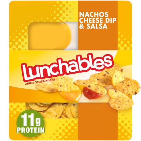 Lunchables Nachos Cheese Dip And Salsa