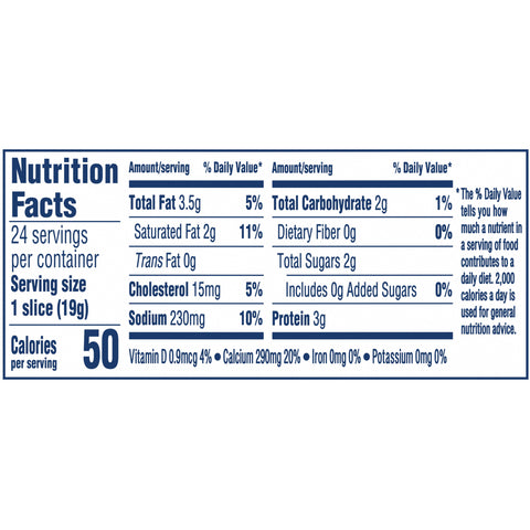 Kraft Singles American Sliced Cheese, 16 Ounce -- 12 per case.