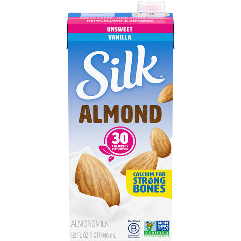 Milk Almond Vanilla Unsweetened Aseptic