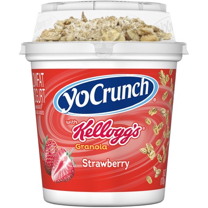 Yocrunch Strawberry Yogurt with Granola, 6 Ounce -- 12 per case.