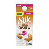 Silk Unsweetened Cashewmilk, 64 Ounce -- 6 per case