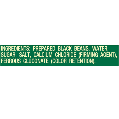 Stokely Finest Fancy Black Beans, 108 Ounce -- 6 per case