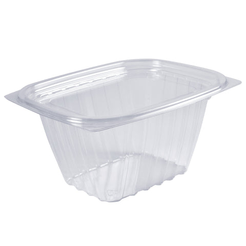 Dart ClearPac® CONTAINER PLASTIC CLEAR COMBO WITH FLAT LID 16 OZ