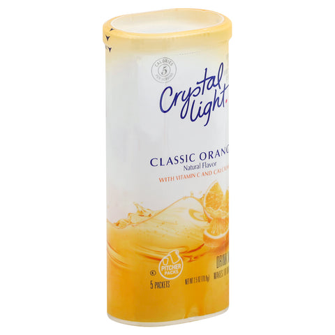 Crystal Light Classic Orange Drink Mix, 2.5 Ounce -- 12 per case.