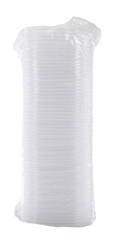 Lid Flat Plastic Clear For Use With C4der, C6der