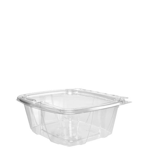 Dart Clearpac SafeSeal PET Clear Tamper Resistant Tamper Evident Container, 32 Ounce -- 200 per case