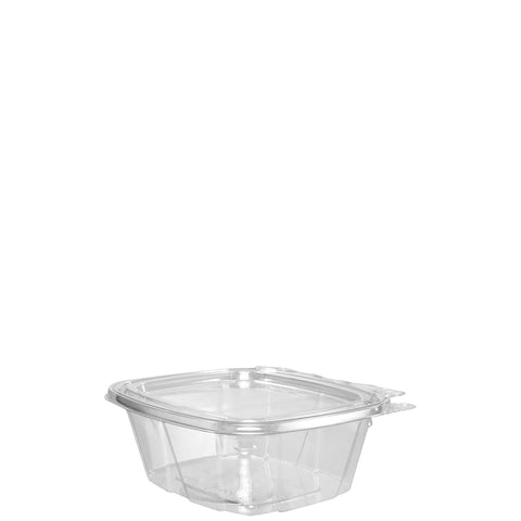 Dart Clearpac SafeSeal PET Clear Tamper Resistant Tamper Evident Container, 16 Ounce -- 200 per case