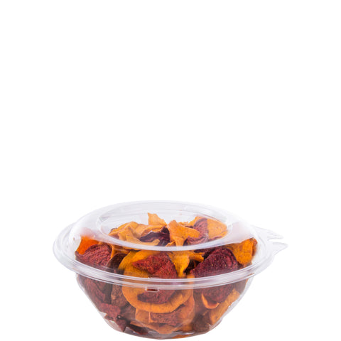 Dart SafeSeal PET Clear Tamper Resistant Tamper Evident Bowl with Dome Lid, 24 Ounce -- 150 per case