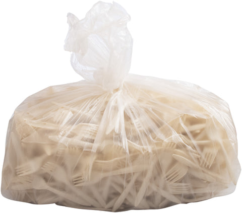 Fork Plastic Medium Weight Honey 6.5