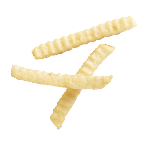 Conquest Delivery Plus Clear Coated Crinkle Cut Fries, 5 Pound -- 6 per case