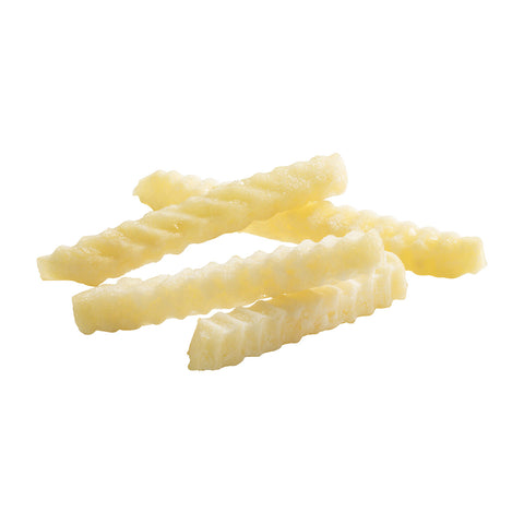 Conquest Delivery Plus Clear Coated Crinkle Cut Fries, 5 Pound -- 6 per case