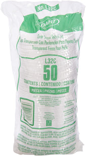 Lid Plastic Clear Straw Slotted Fits Cups Pxg30, 32p, Pxg30w, 32pw