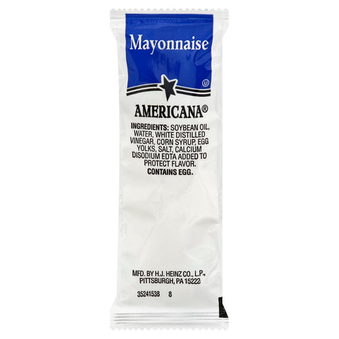 Americana® MAYONNAISE SINGLE SERVE PACKET 7621580/78000844