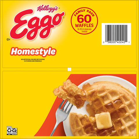 Eggo® WAFFLE HOMESYLE BAKED TFF FZ