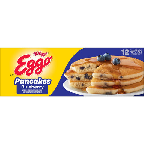 Eggo Blueberry Pancake, 1.23 Ounce -- 96 per case.