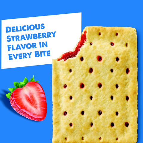 Snack Pastry Poptart Strawberry