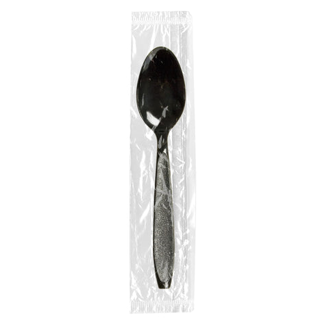 Spoon Plastic Heavy Weight Black Iw Ps