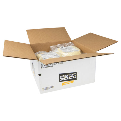 Cobblestreet Market™ CHEESE PROVOLONE NON-SMOKED SLICED 1 OZ