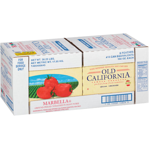 Tomato Ground Peeled Puree In Heavy Puree Pouch