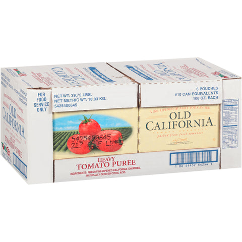 Old California ® Heavy (1.06) Tomato Puree, 106 oz.